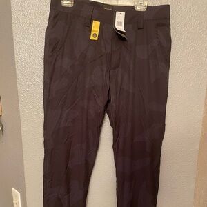 Black & Yellow Le Tigre cargo pants